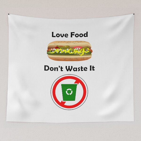 Item preview, Love Food, Don't waste it designed and sold by denip.