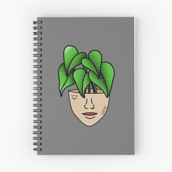 Item preview, PlantLover, Lace Leaf Plant Person With Face Tattoos designed and sold by 10pmCreations.