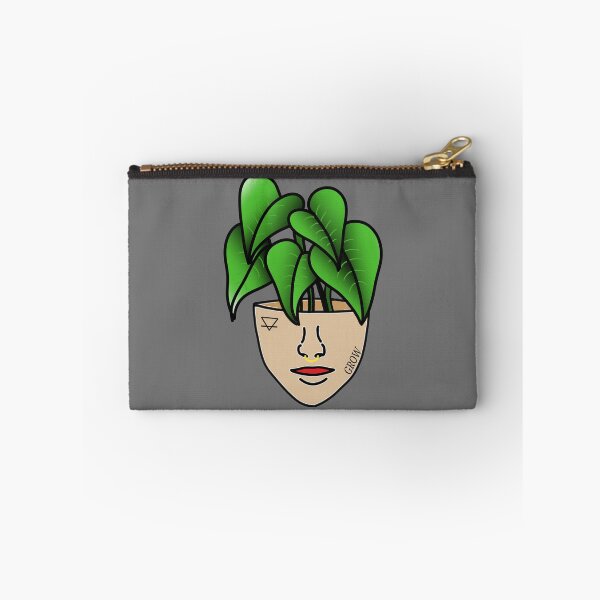 Item preview, PlantLover, Lace Leaf Plant Person With Face Tattoos designed and sold by 10pmCreations.