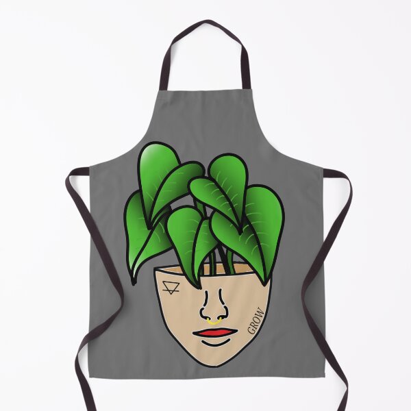 Item preview, PlantLover, Lace Leaf Plant Person With Face Tattoos designed and sold by 10pmCreations.
