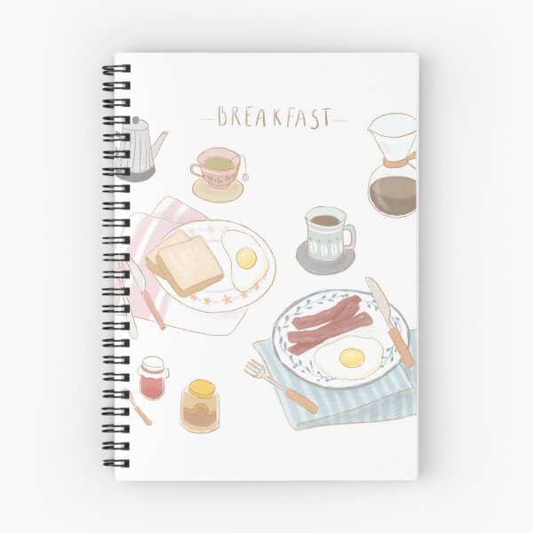 Item preview, Simple pastel breakfast illustration designed and sold by kraftykeichan.
