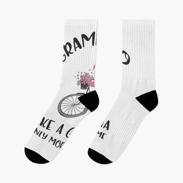 Item preview, Pink Flamingo Riding The Bycicle Like A Grandma Grammingo Cute designed and sold by cucai721.