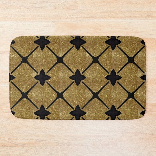 Item preview, Golden Geometric Textured Pattern  designed and sold by vortexatelier.