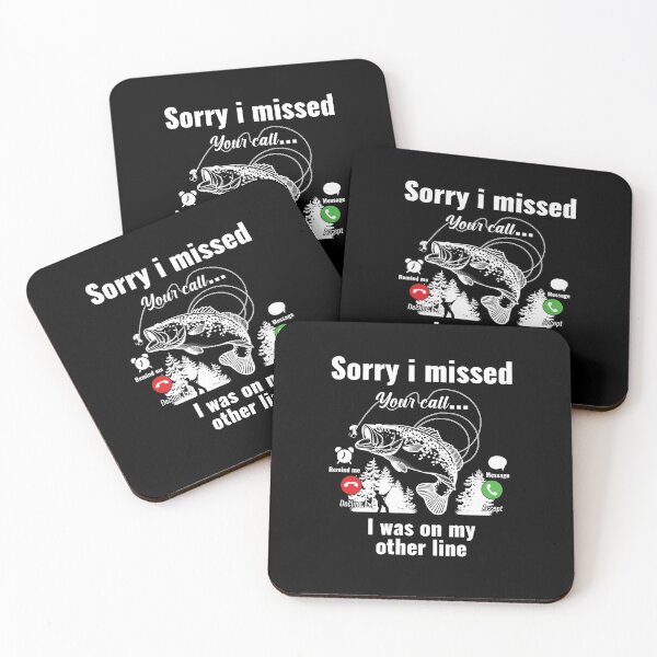 Item preview, Funny Sorry I Missed Your Call Was On Other Line Men Fishing designed and sold by hasanmasud.