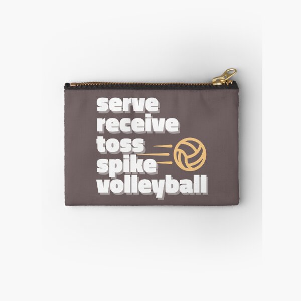 Item preview, Volleyball actions - Serve, Receive, Toss, Set, Spike designed and sold by kcaandwu.