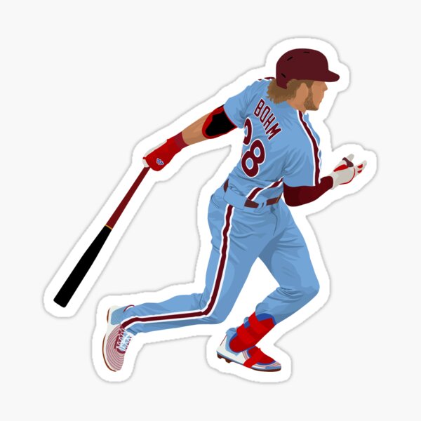 Philadelphia Phillies: Alec Bohm 2023 - Officially Licensed MLB Removable  Adhesive Decal