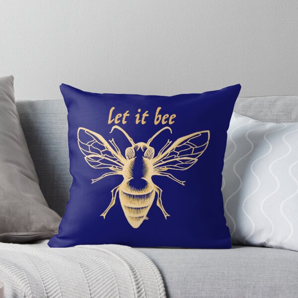 Item preview, Golden Honey Bee - Let It Bee designed and sold by The White Bat.