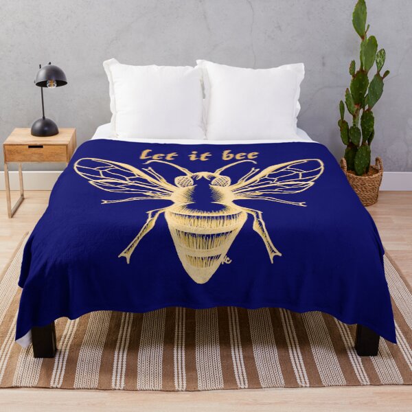 Item preview, Golden Honey Bee - Let It Bee designed and sold by The White Bat.