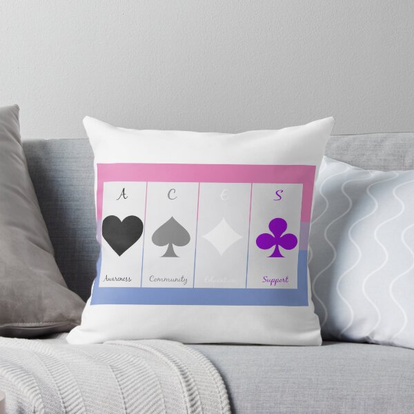 Item preview, Ace symbols on Biromantic flag designed and sold by Asexual ACES.