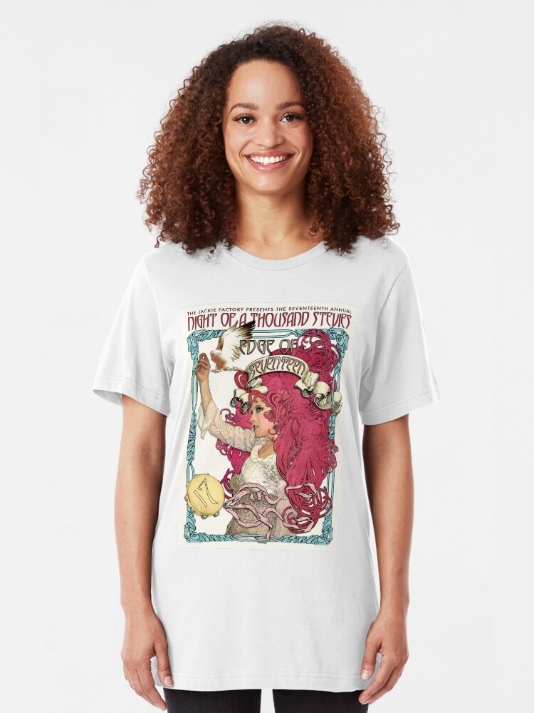 Alternate view of Night of 1000 Stevies 17: Edge of Seventeen Slim Fit T-Shirt
