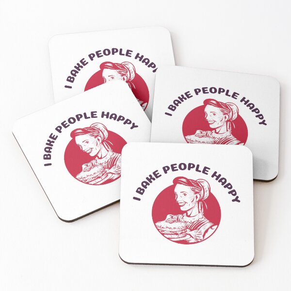 Item preview, I Bake People Happy designed and sold by Wachi-A.