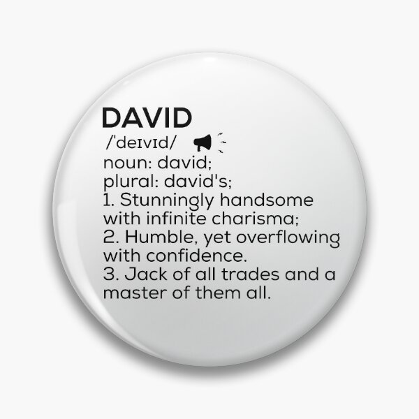 Item preview, David Definition designed and sold by Teelogic.