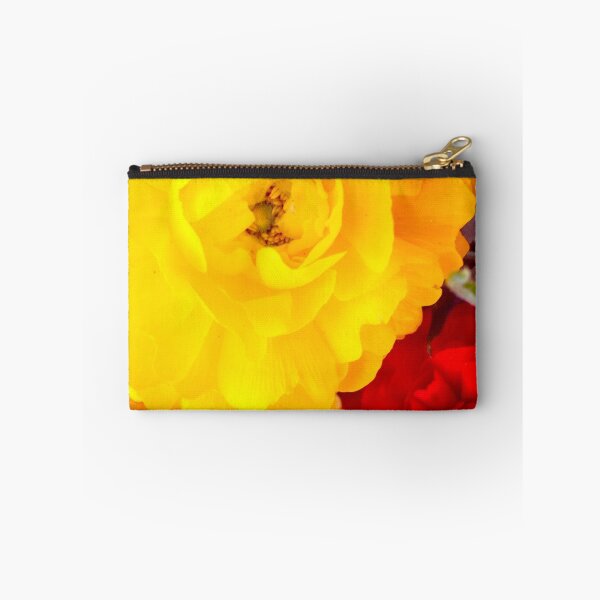 Item preview, Vibrant Flowers - Yellow flowers and red flower designed and sold by BlakeyCakes.