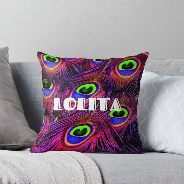 Item preview, LOLITA - NEON PEACOCK FEATHERS designed and sold by WokeWords.