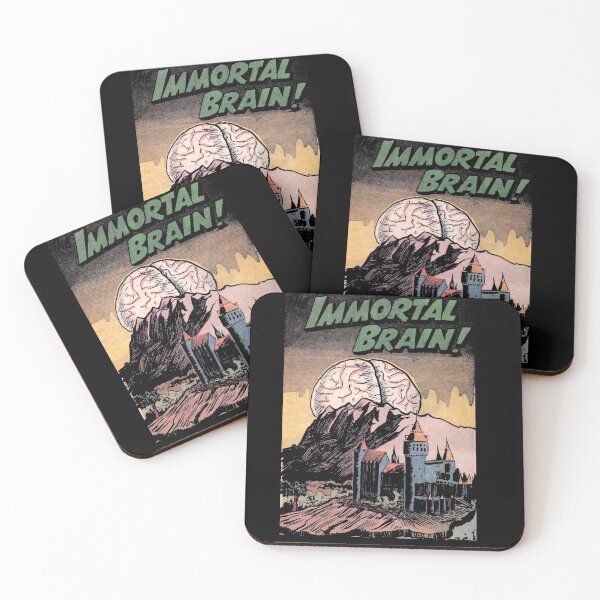 Item preview, Vintage Horror Comic Cover - The Immortal Brain! designed and sold by Organic Creeps.