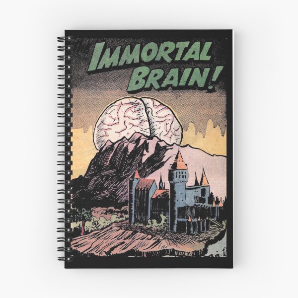 Item preview, Vintage Horror Comic Cover - The Immortal Brain! designed and sold by Organic Creeps.