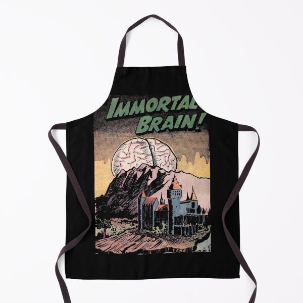 Item preview, Vintage Horror Comic Cover - The Immortal Brain! designed and sold by Organic Creeps.