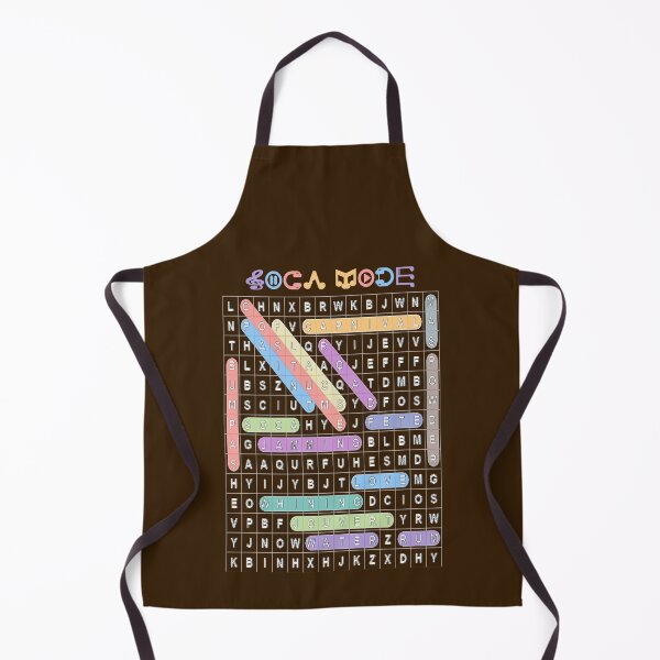 Item preview, Soca Music Culture Word Search Puzzle | White Print designed and sold by Soca-Mode.