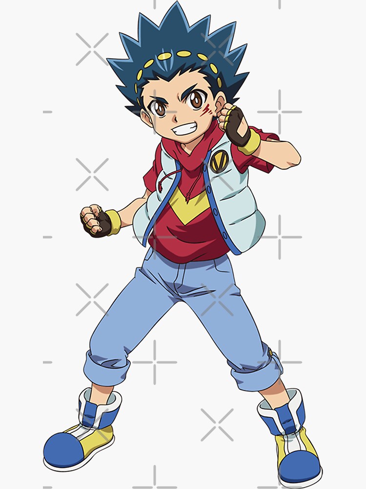 Valt Aoi Beyblade Burst QuadStrike  Sticker for Sale by