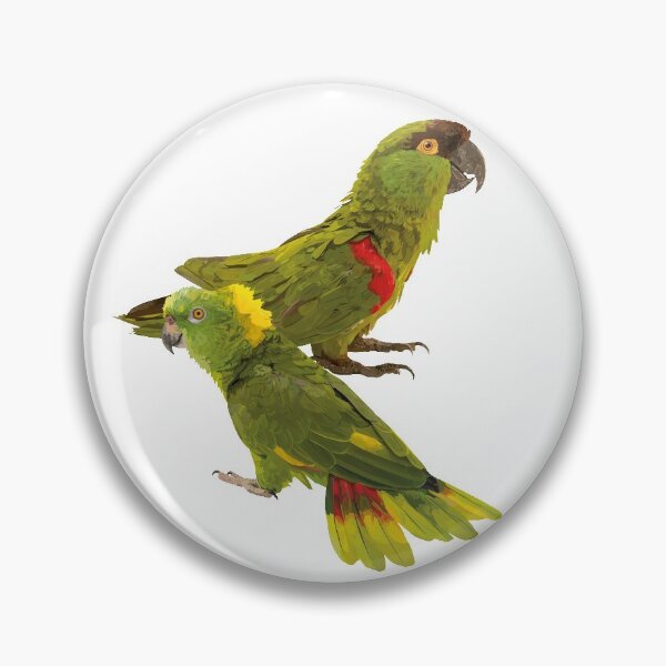 Item preview, Parakeet and parrot designed and sold by obscurite.