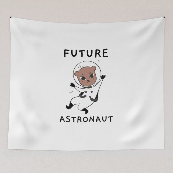 Item preview, Future Astronaut Squirrel in Space Kids Design designed and sold by boopsblunt.