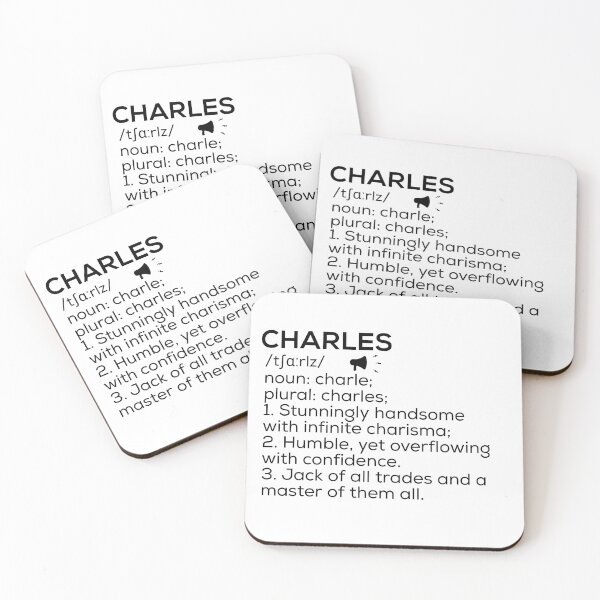 Item preview, Charles Definition designed and sold by Teelogic.