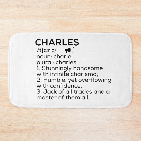 Item preview, Charles Definition designed and sold by Teelogic.