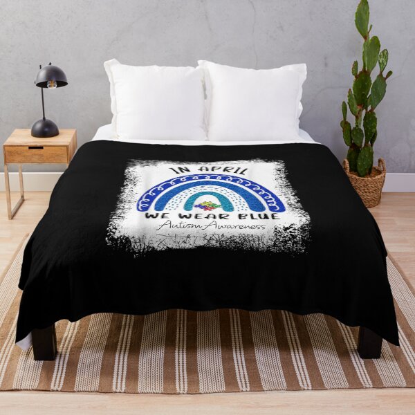 Item preview, Autism Rainbow In April We Wear Blue Autism Awareness Month designed and sold by birdmorrison.
