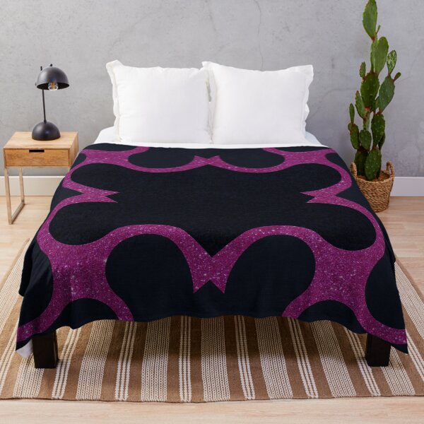 Item preview, Black and Pink Ornamental Pattern designed and sold by vortexatelier.