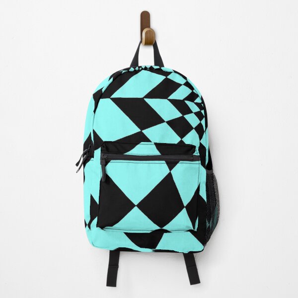 Item preview, Neon Blue and Black Op Art designed and sold by GingerEccentric.