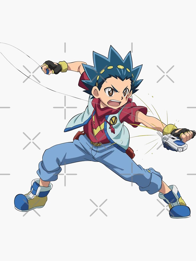 Valt Aoi Beyblade Burst QuadStrike  Sticker for Sale by