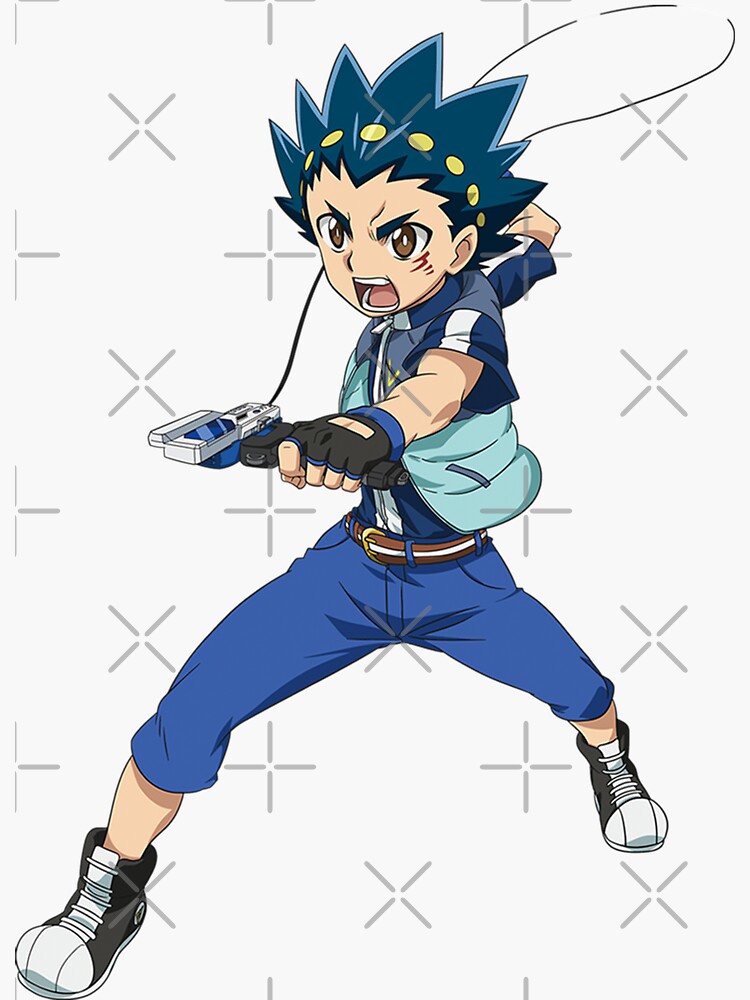 Valt Aoi Beyblade Burst QuadStrike  Sticker for Sale by