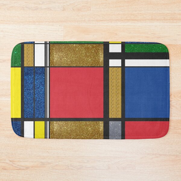 Item preview, Mondrian Style Pattern Design Reinvented designed and sold by vortexatelier.