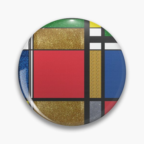 Item preview, Mondrian Style Pattern Design Reinvented designed and sold by vortexatelier.
