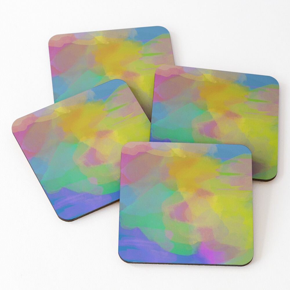 Item preview, Coasters (Set of 4) designed and sold by SpaceAlienTees.