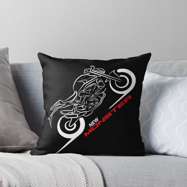 Item preview, New Monster Bike, Naked Bike series on Black for the Real Biker designed and sold by etoide.