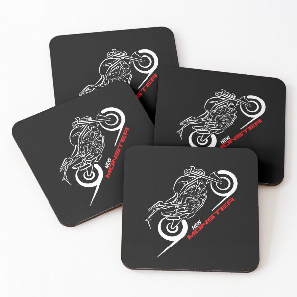 Item preview, New Monster Bike, Naked Bike series on Black for the Real Biker designed and sold by etoide.