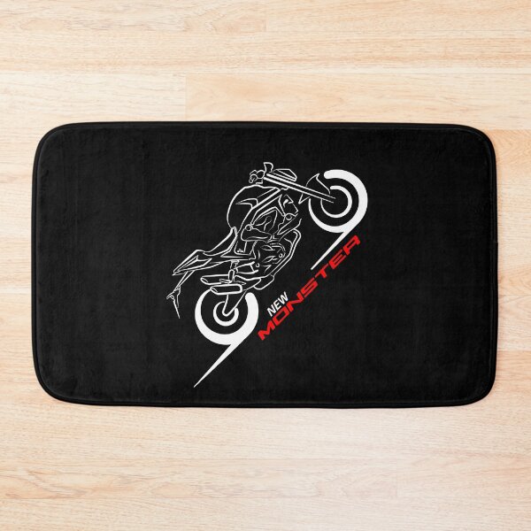 Item preview, New Monster Bike, Naked Bike series on Black for the Real Biker designed and sold by etoide.