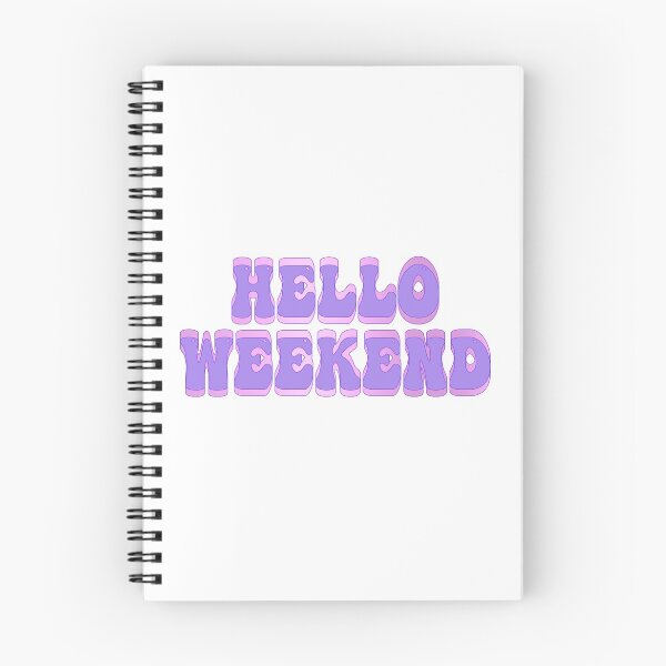 Aperçu de l'œuvre Bonjour le week-end créée et vendue par readbeans.
