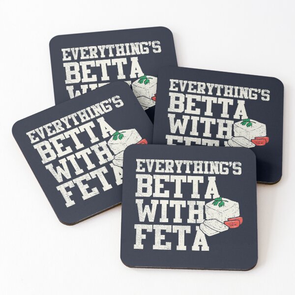 Item preview, Everything's Betta with Feta designed and sold by Bricke.