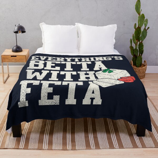 Item preview, Everything's Betta with Feta designed and sold by Bricke.