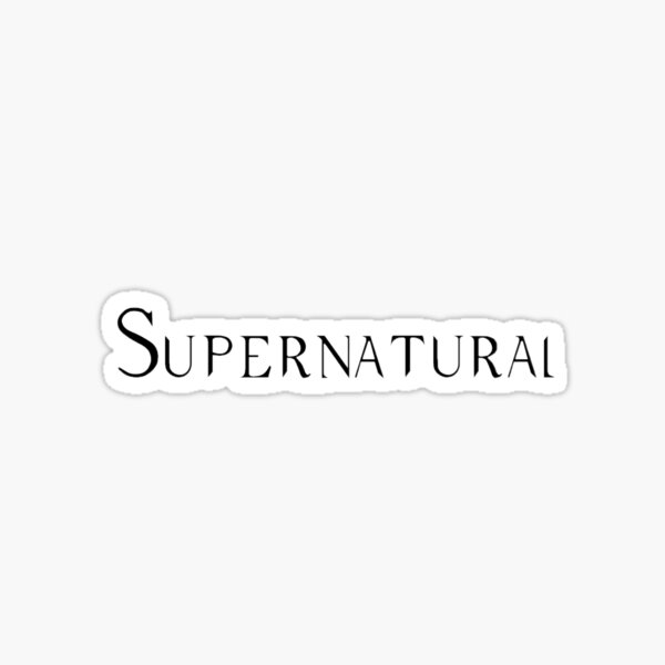 Supernatural Sticker
