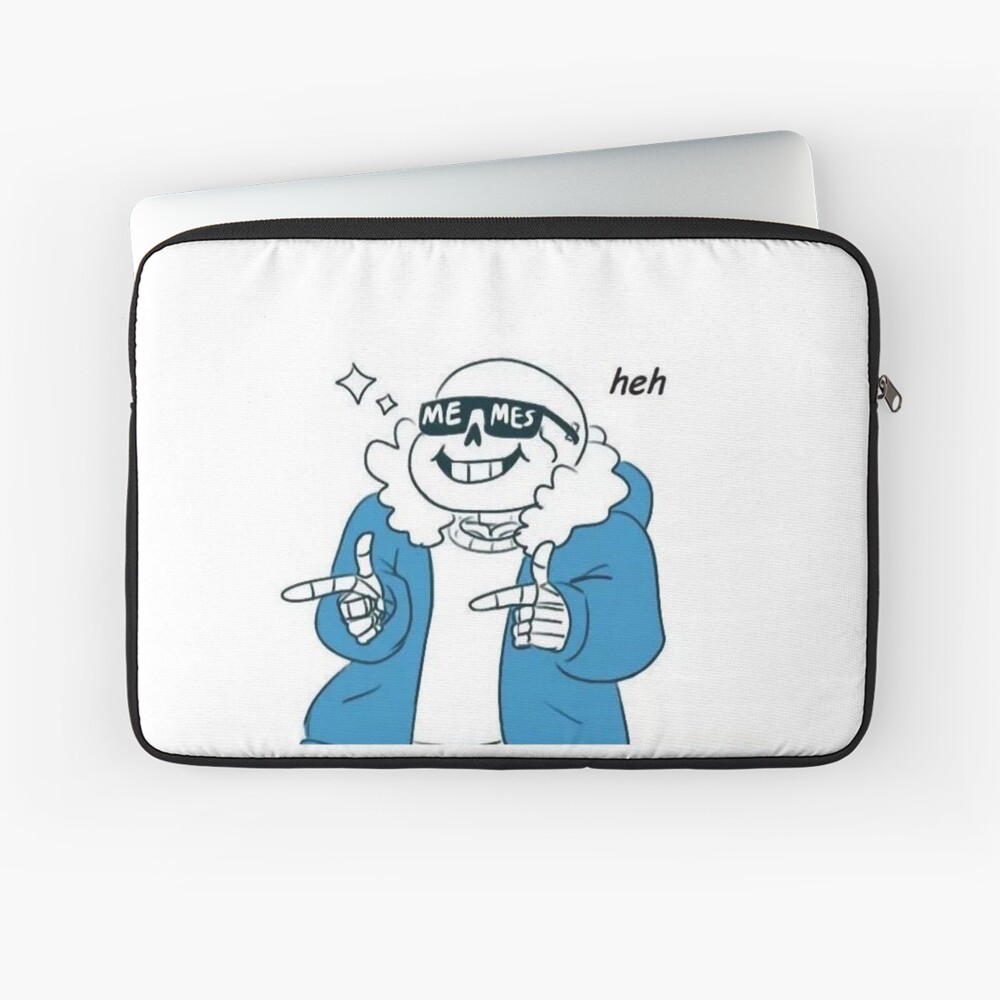 Sans Memes Laptop Sleeve By Shulktime Redbubble