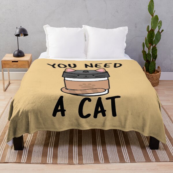Item preview, You Need A Cat - Coffee Cup Cat designed and sold by Masayakana.