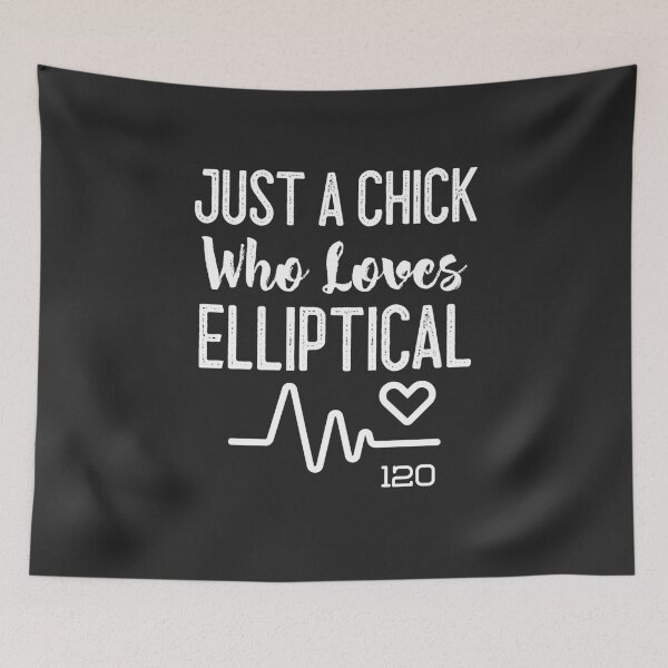 Item preview, Just A Chick Who Loves Elliptical designed and sold by EricJP.