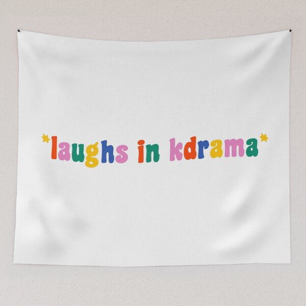 Item preview, laughs in kdrama designed and sold by thetypo.