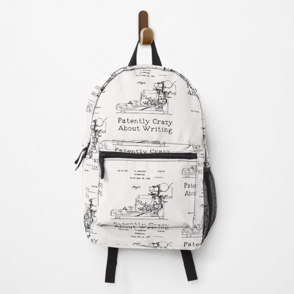Item preview, Patently Crazy About Writing, Typewriter Patent designed and sold by novelteemerch.