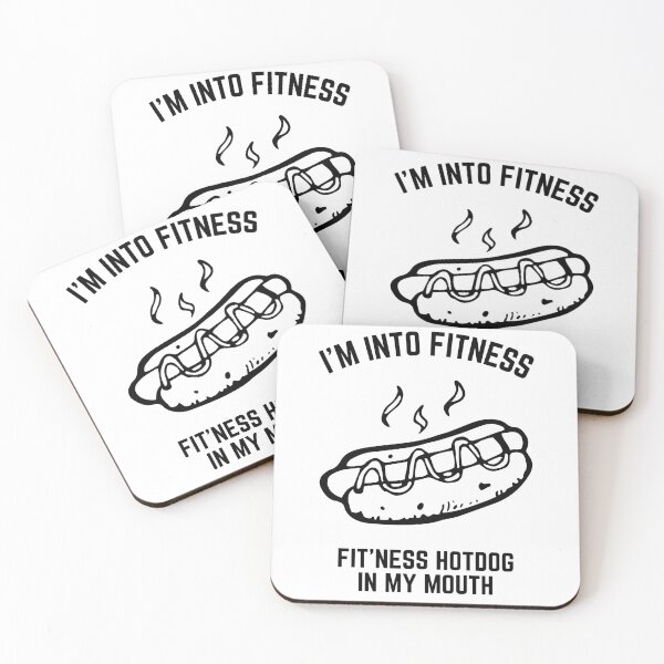 Item preview, Fitness Hotdog Funny Gym Workout Humor Novelty designed and sold by MERCH HQ.