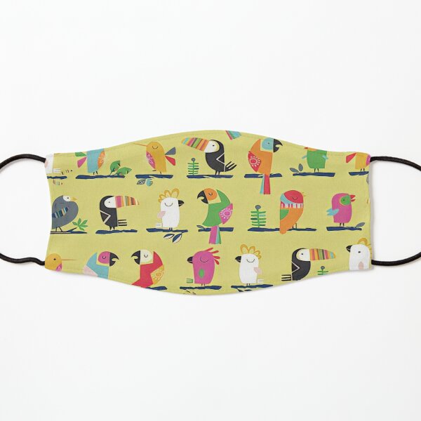 Everybirdy Pattern Kids Mask