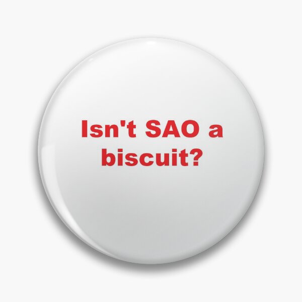 Item preview, Isn't SAO a biscuit? designed and sold by RealCuteShop.